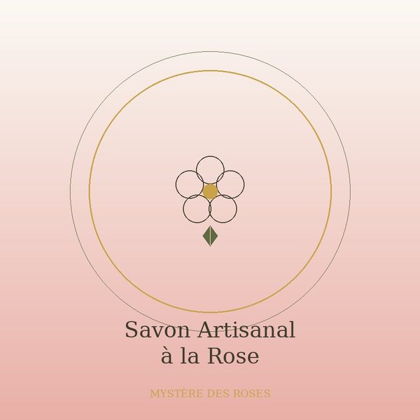 Savon Artisanal à la Rose